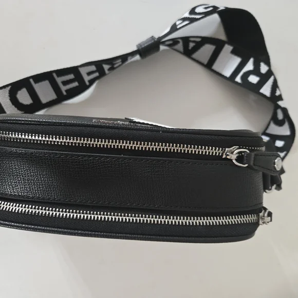 Karl Lagerfeld Black Crossbody Bag - Picture 9 of 12